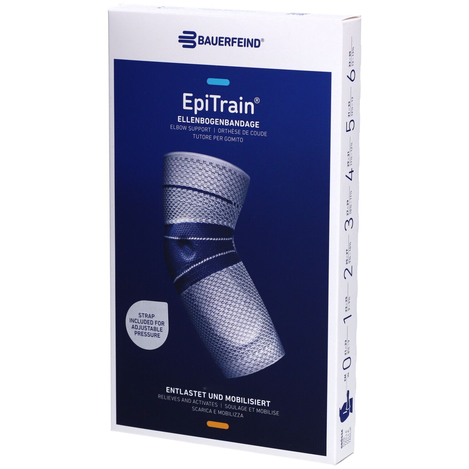 BAUERFEIND® EpiTrain® Ellbogenorthese Größe 2 Beige