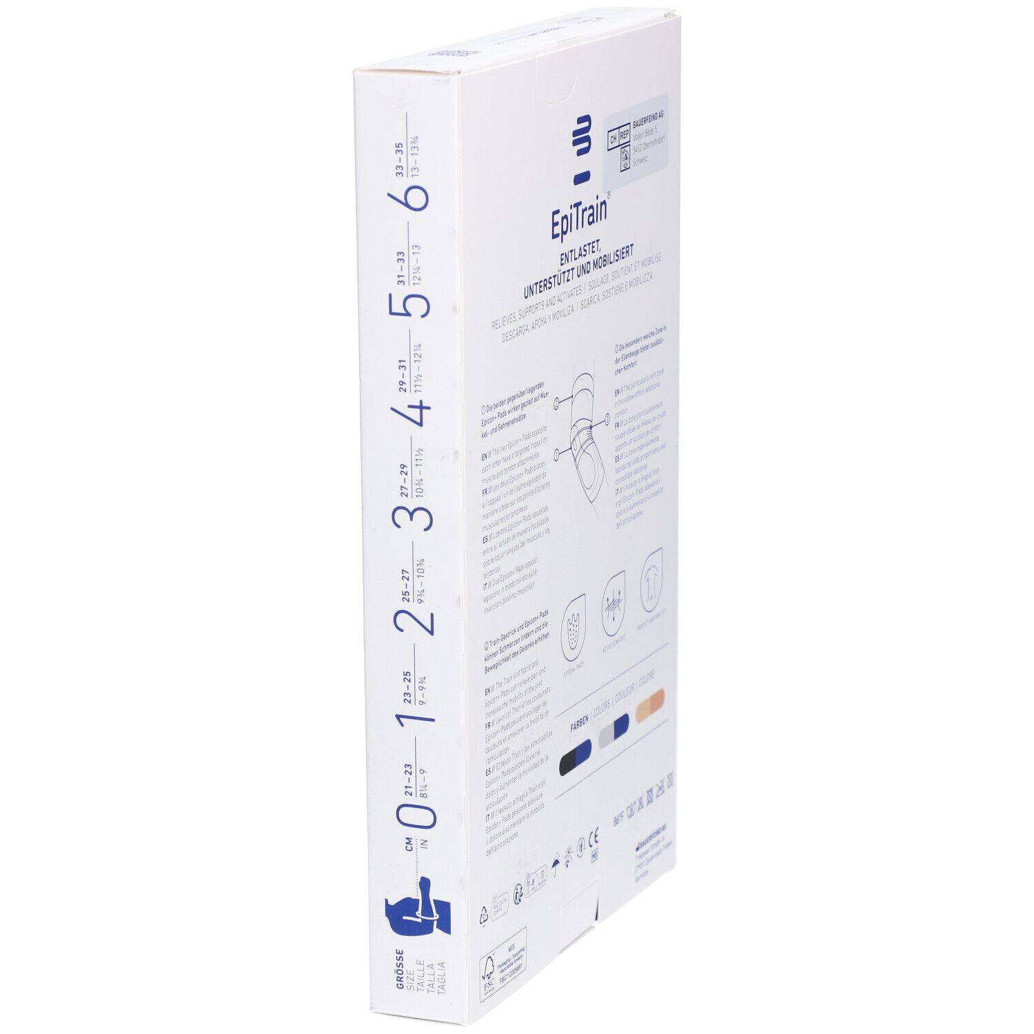 BAUERFEIND® EpiTrain® Ellbogenorthese Größe 3 Beige