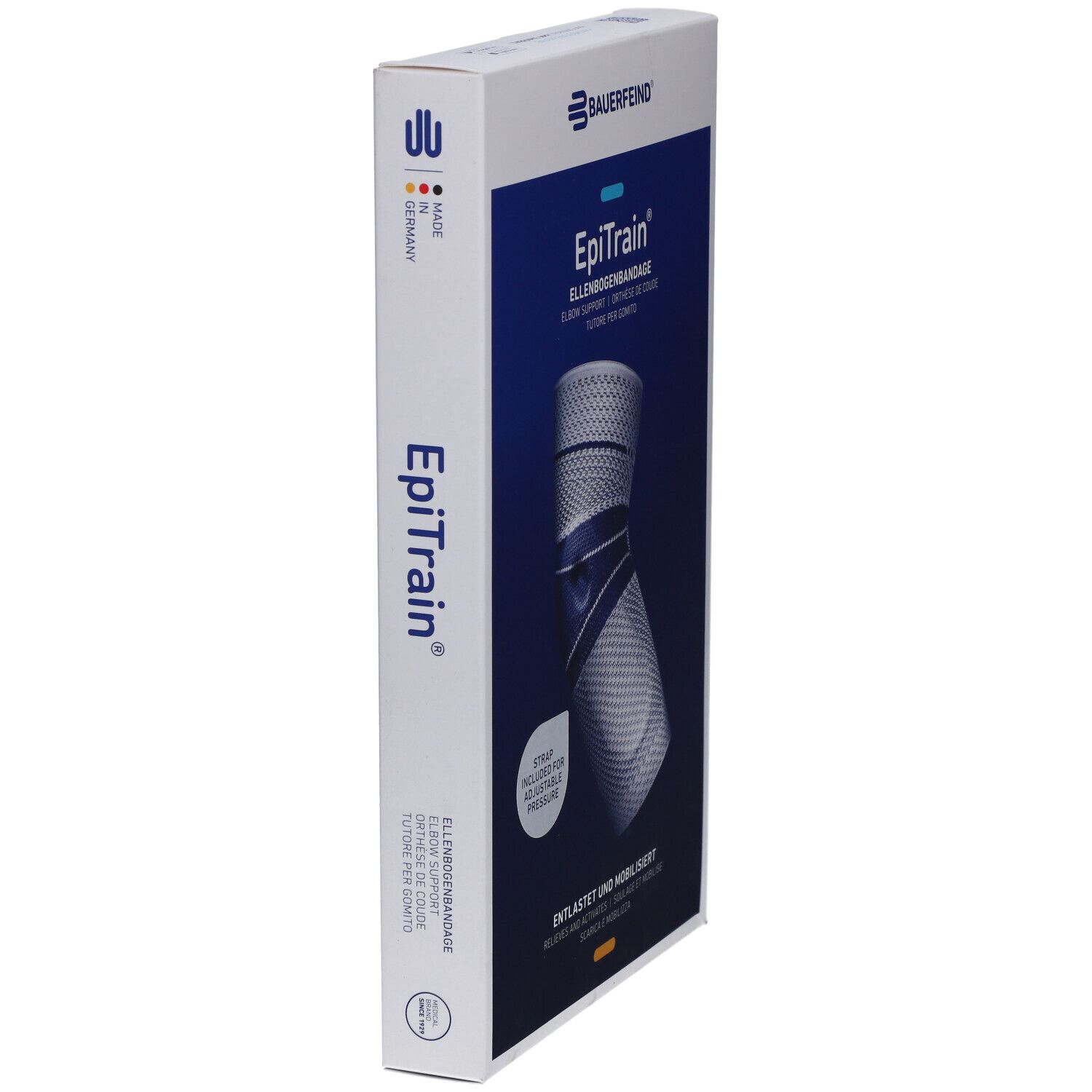BAUERFEIND® EpiTrain® Ellbogenorthese Größe 0 Titan