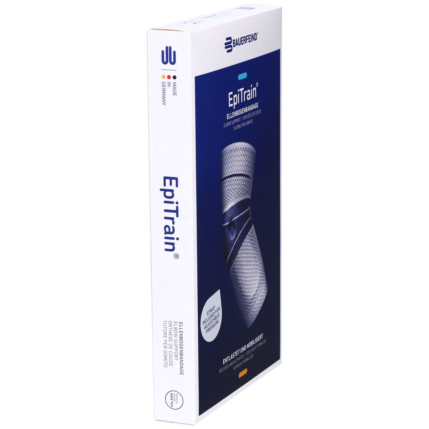 BAUERFEIND® EpiTrain® Ellenbogenorthese Größe 1 Titan