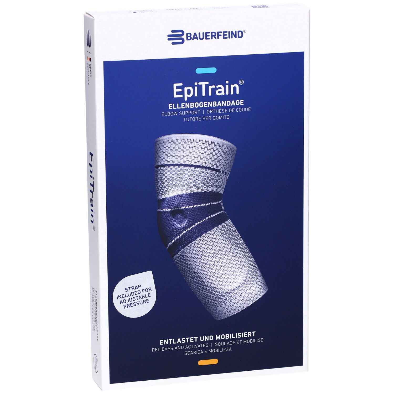 BAUERFEIND® EpiTrain® Ellenbogenorthese Größe 1 Titan