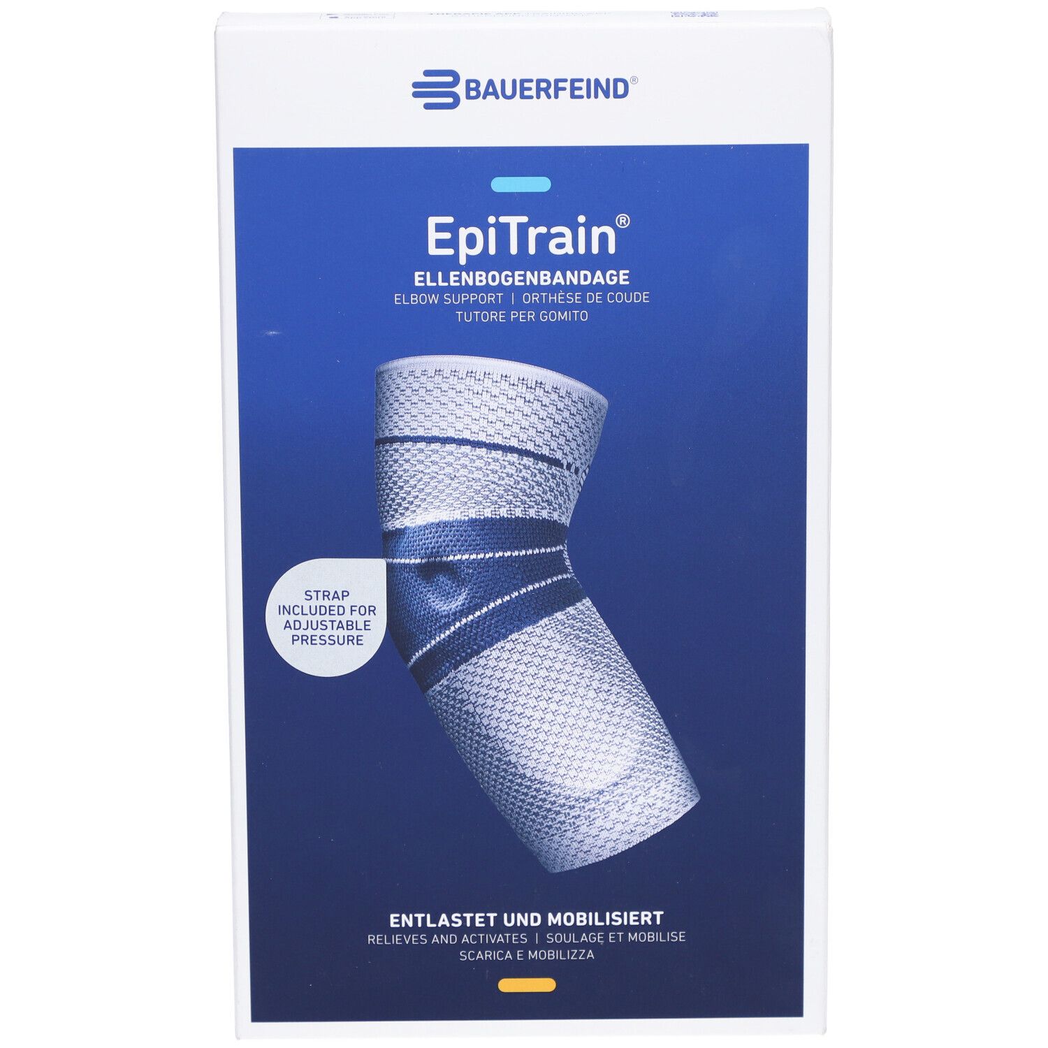 BAUERFEIND® EpiTrain® Ellenbogenorthese Größe 5 Titan