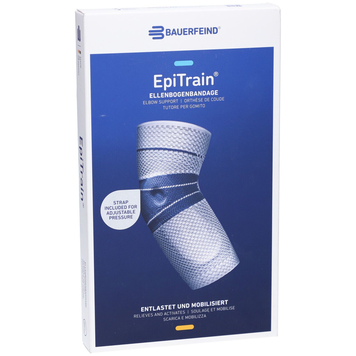 BAUERFEIND® EpiTrain® Ellenbogenorthese Größe 5 Titan