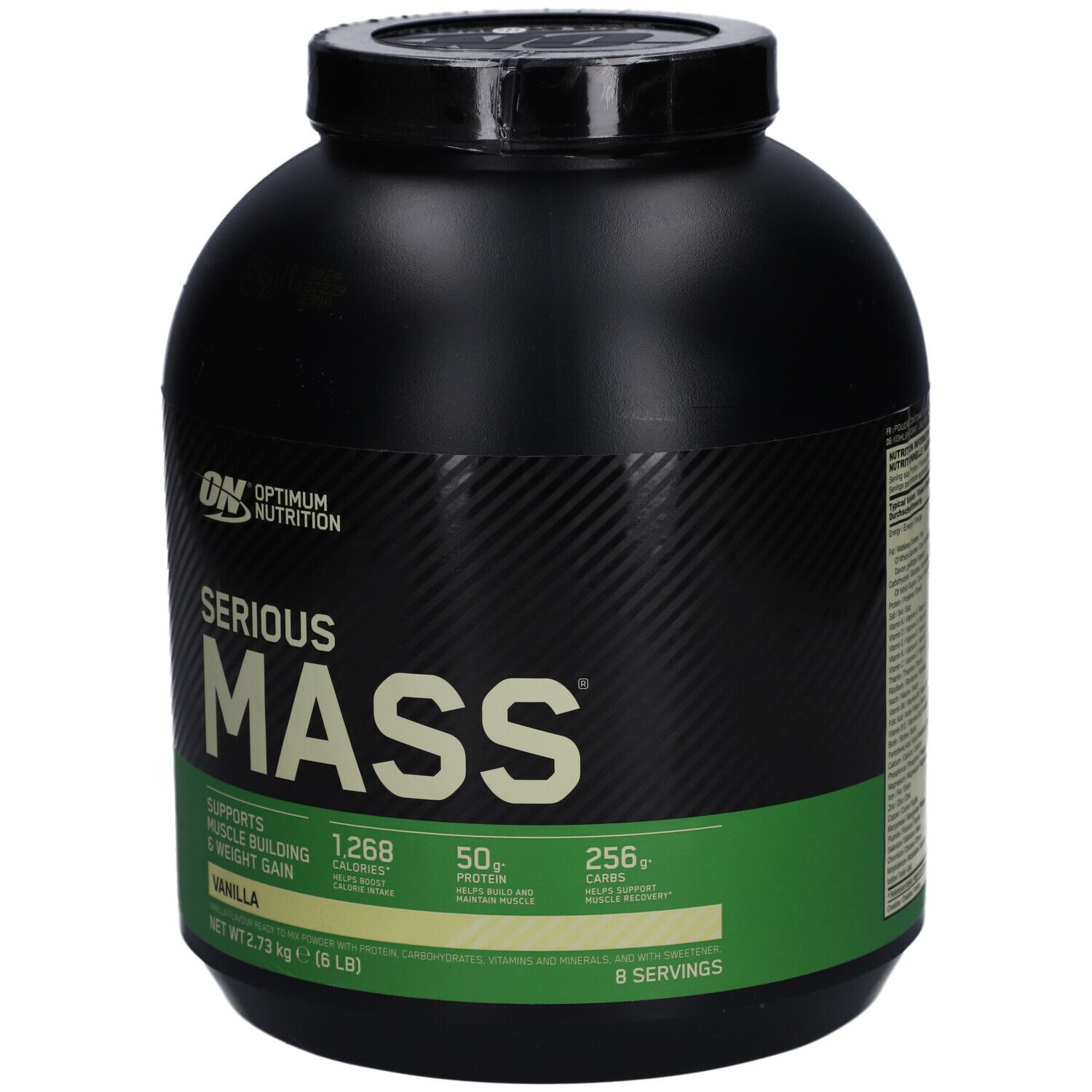 OPTIMUM Serious Mass Vanilla 6lb Ds 2730 g