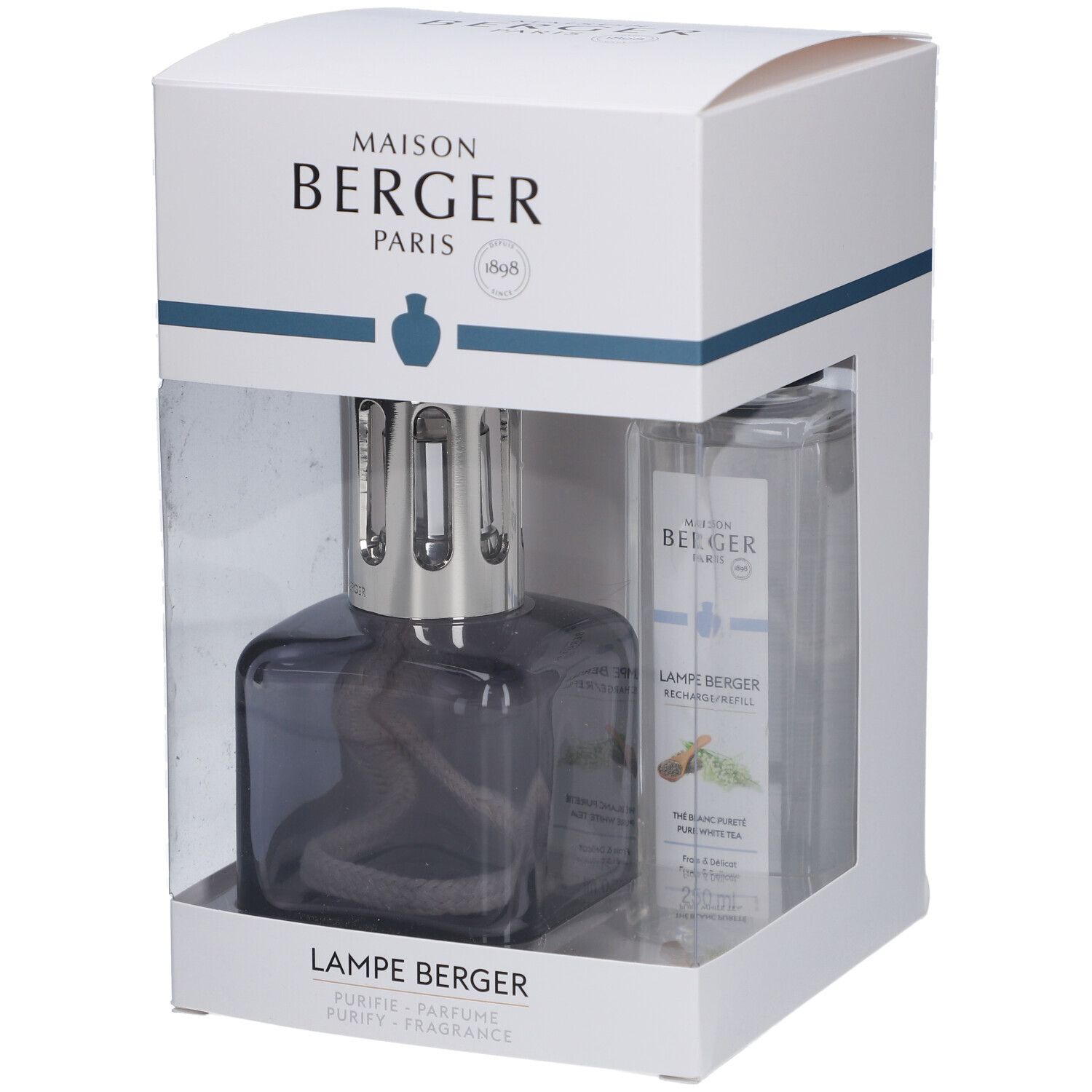 Maison Berger Raumduft-Set Ice Cube Glacon Grau 5-teilig