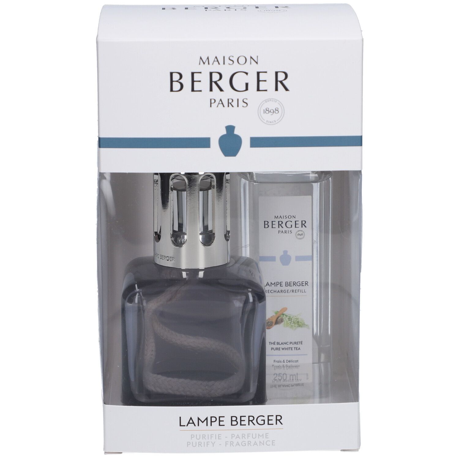 Maison Berger Raumduft-Set Ice Cube Glacon Grau 5-teilig