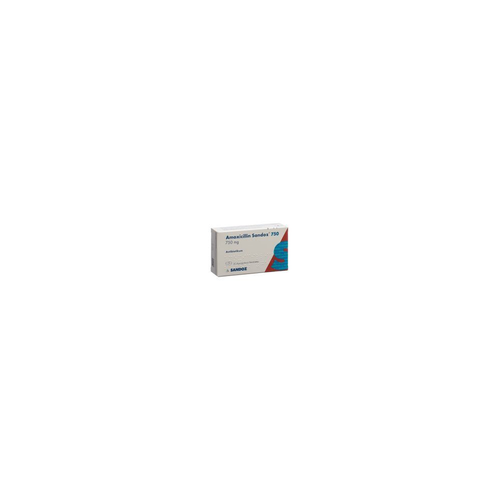 AMOXICILLIN Sandoz Disp Tabl 750 mg 20 Stk