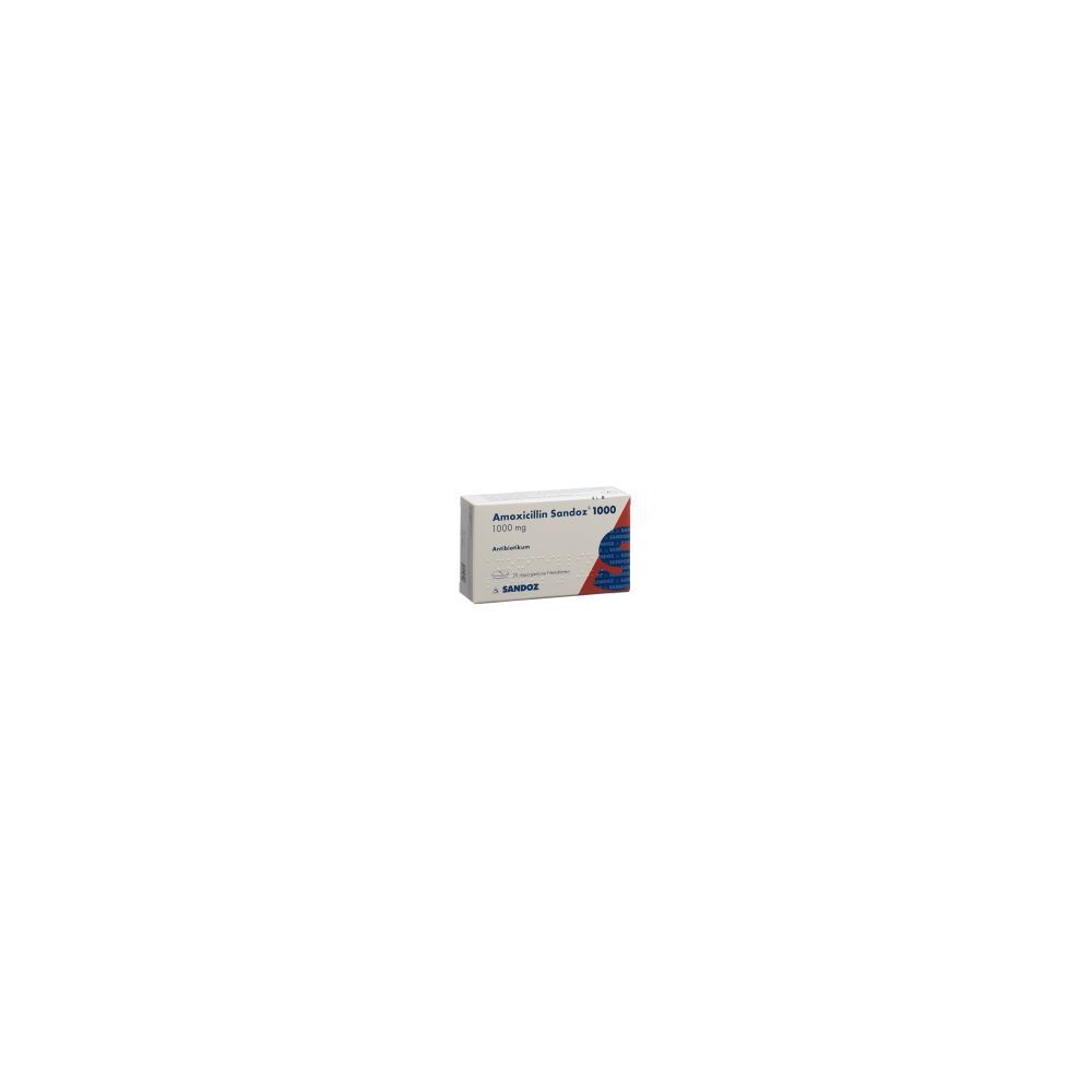 AMOXICILLIN Sandoz Disp Tabl 1000 mg 20 Stk