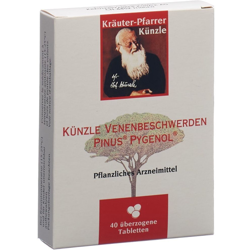 PINUS PYGENOL Künzle Venenbeschwerden 40 Stk