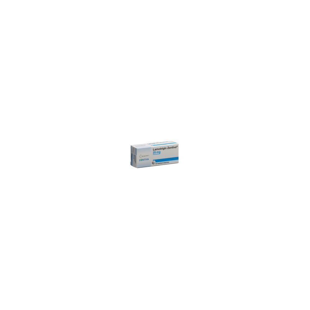 LAMOTRIGIN Zentiva Disp Tabl 25 mg 50 Stk