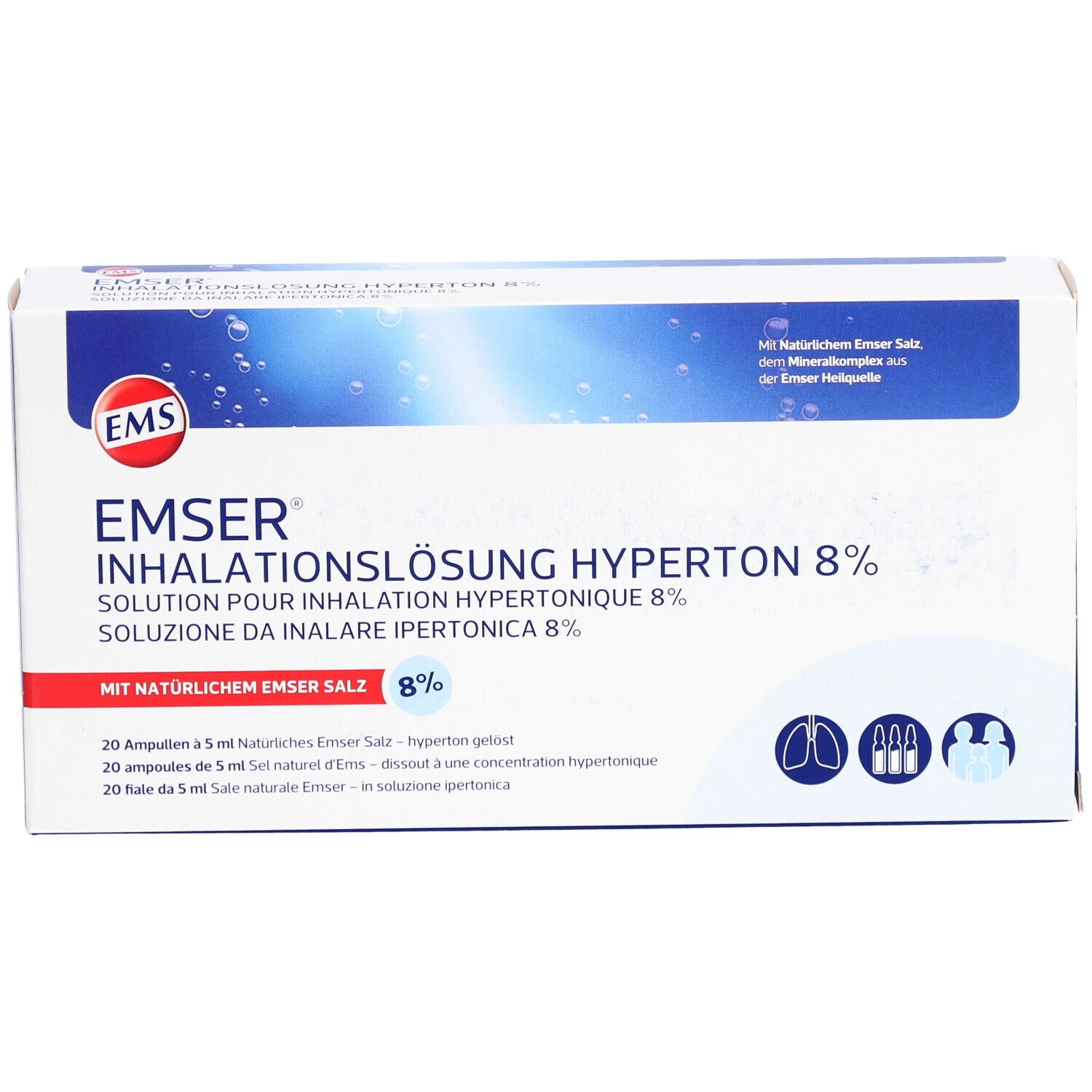 Emser® Inhalationslösung 8 % hyperton