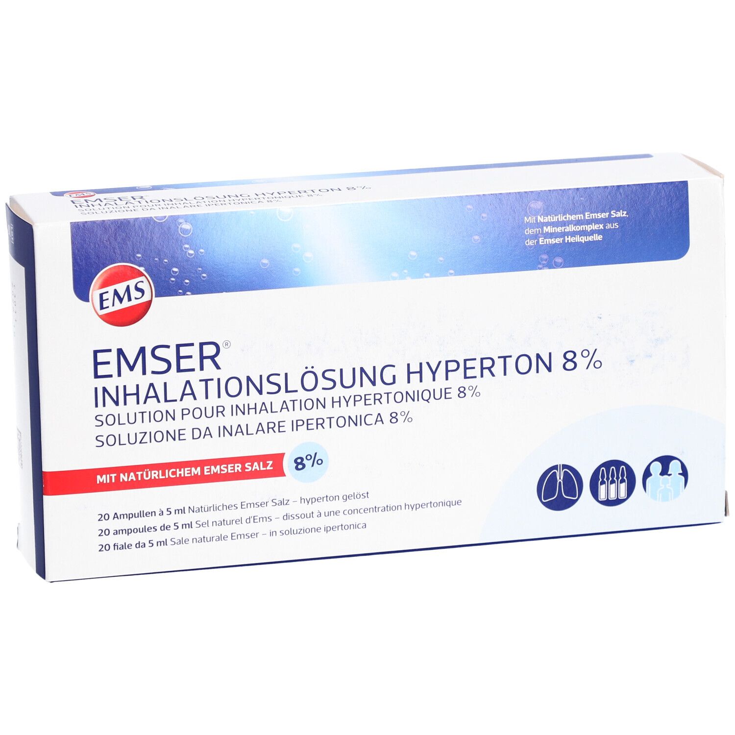 Emser® Inhalationslösung 8 % hyperton