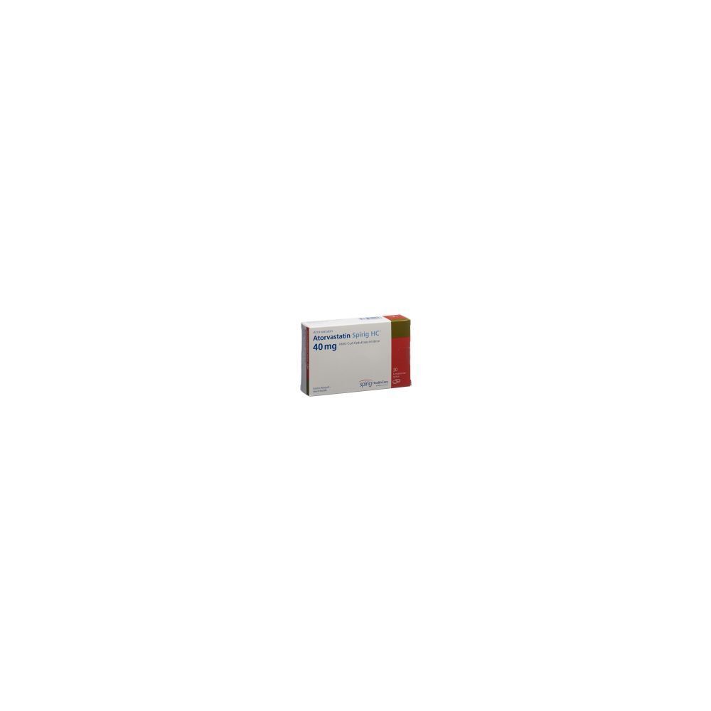 ATORVASTATIN Spirig HC Filmtabl 40 mg 30 Stk