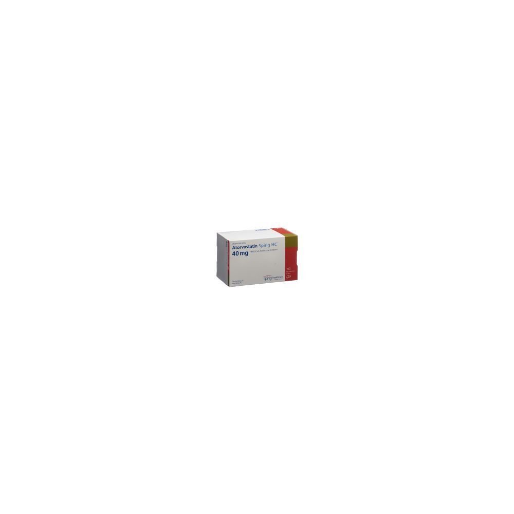 ATORVASTATIN Spirig HC Filmtabl 40 mg 100 Stk