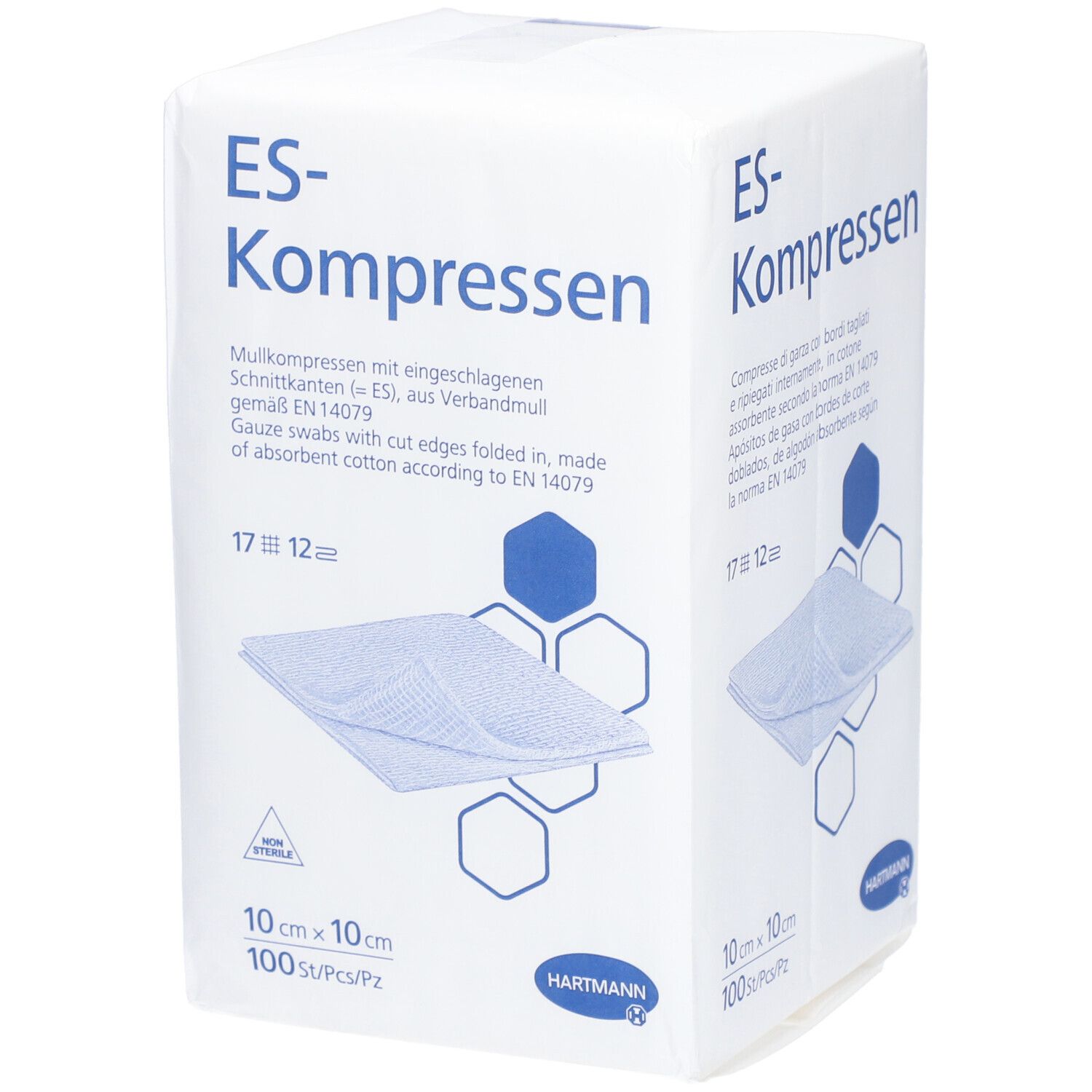HARTMANN ES-Kompressen 12fach 10x10cm 100 Stk