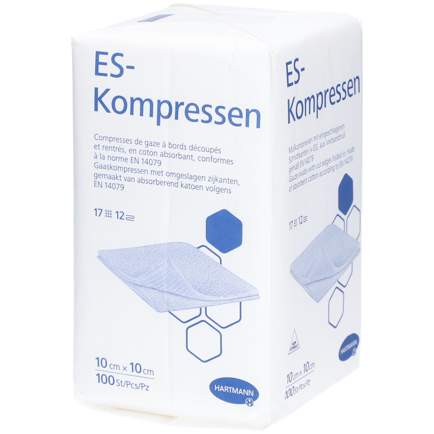 HARTMANN ES-Kompressen 12fach 10x10cm 100 Stk