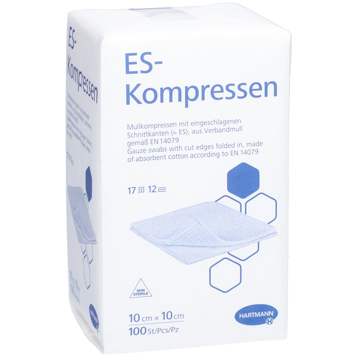 HARTMANN ES-Kompressen 12fach 10x10cm 100 Stk