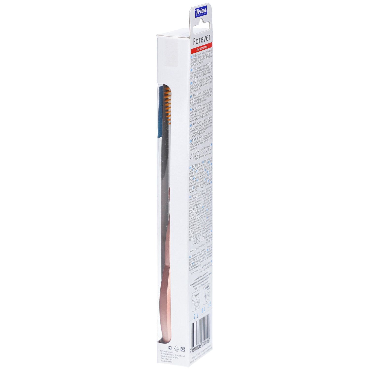 Trisa® Forever Pro Interdental Zahnbürste mit Wechselkopf
