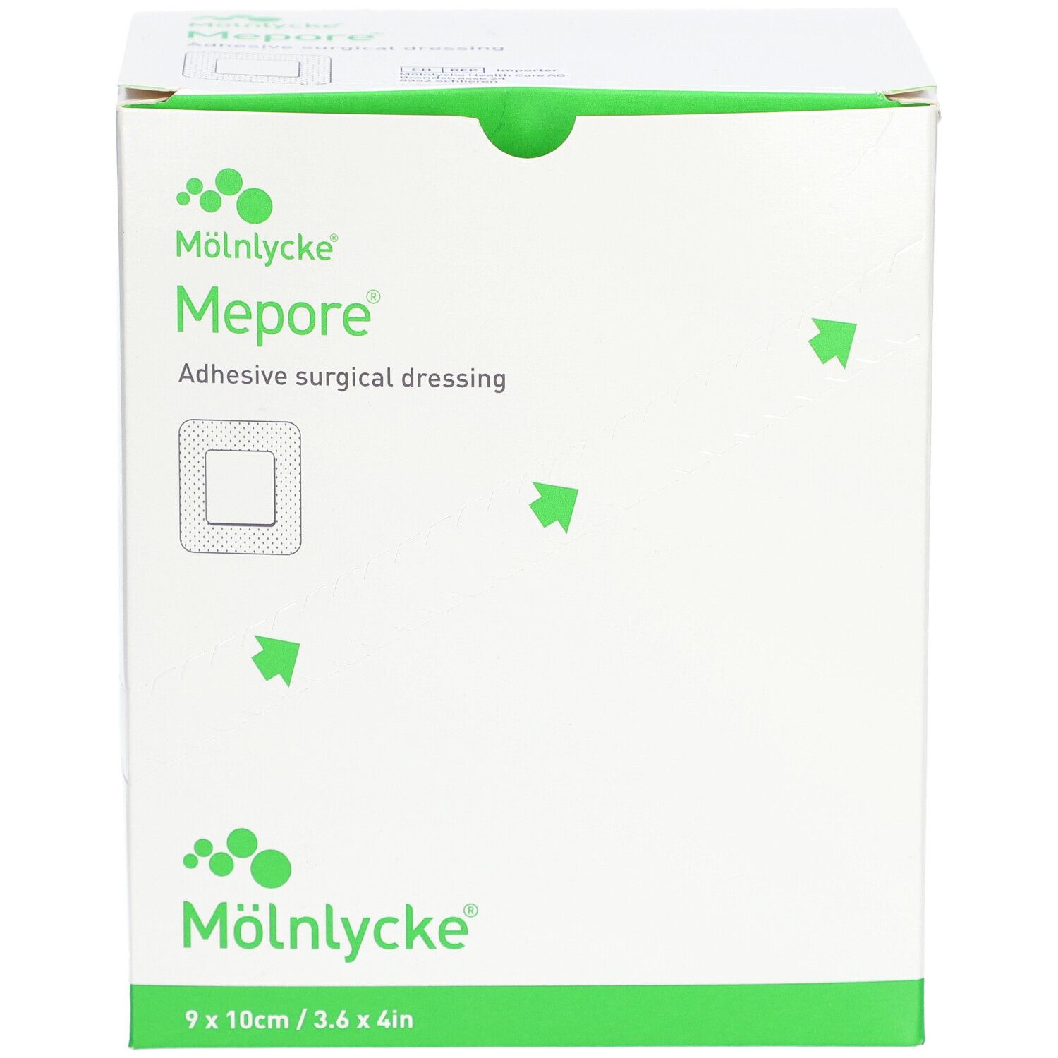 MÖLNLYCKE® Mepore® Chirurgischer Heftpflasterverband 10 x 9 cm