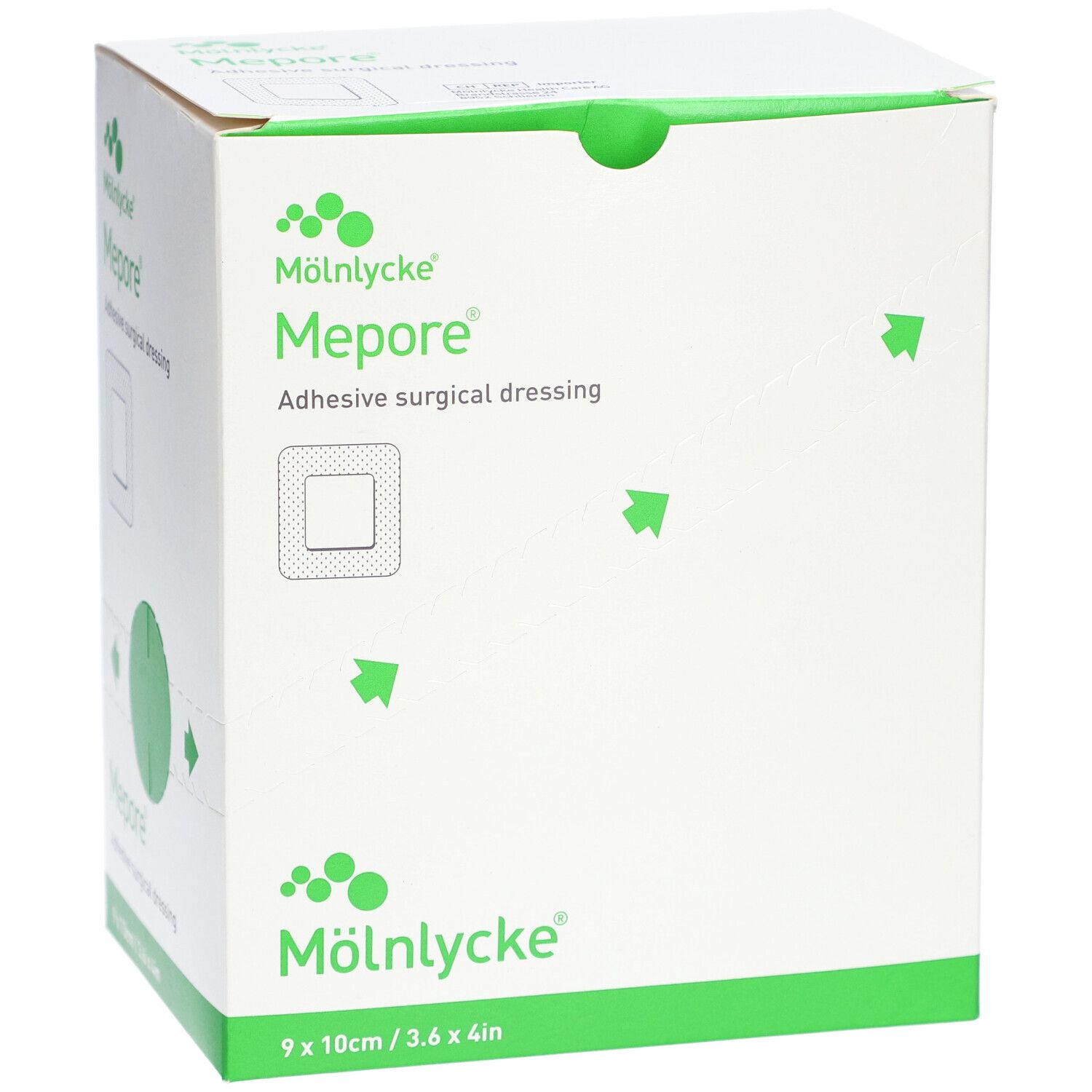 MÖLNLYCKE® Mepore® Chirurgischer Heftpflasterverband 10 x 9 cm