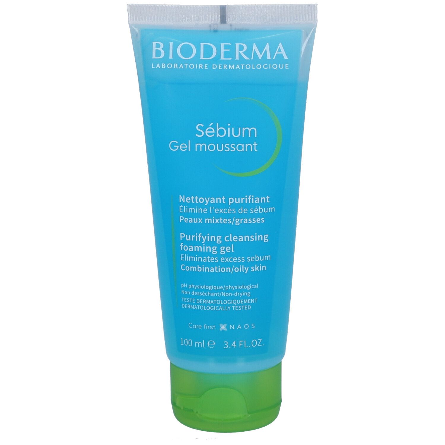 BIODERMA Sébium Gel moussant Gel nettoyant purifiant doux