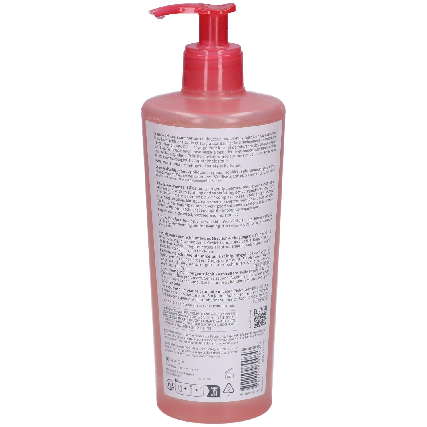 BIODERMA Sensibio Gel Moussant