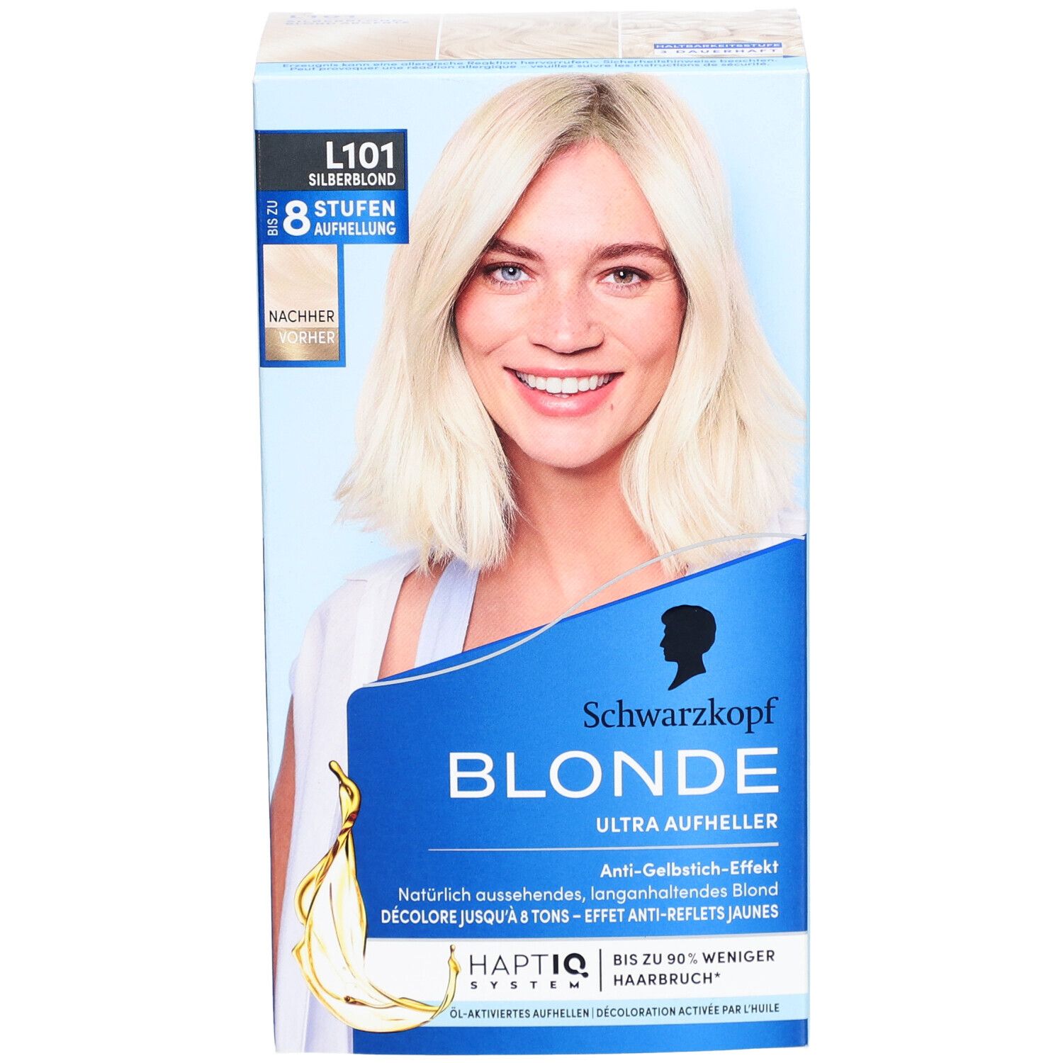 SCHWARZKOPF BLONDE L101 Platin Aufheller