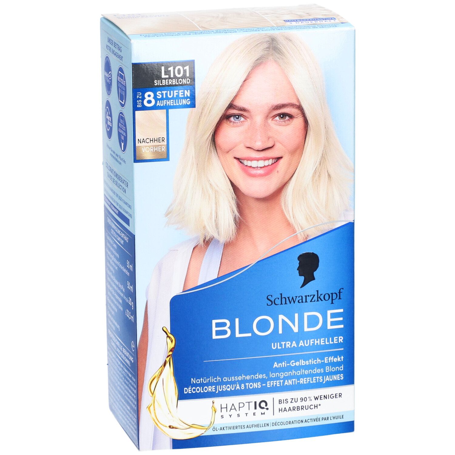 SCHWARZKOPF BLONDE L101 Platin Aufheller