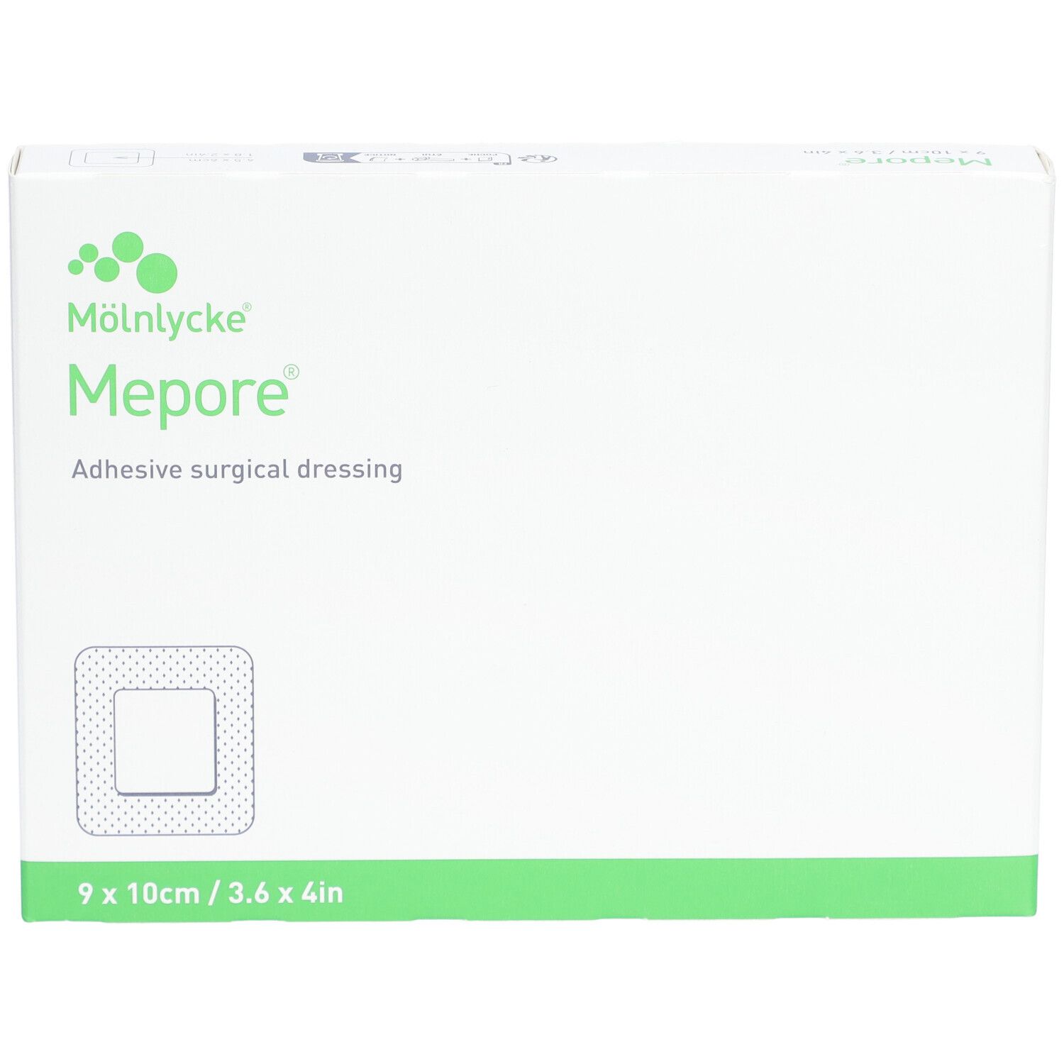 MÖLNLYCKE Mepore® Postoperativer Klebeverband 10 x 9 cm