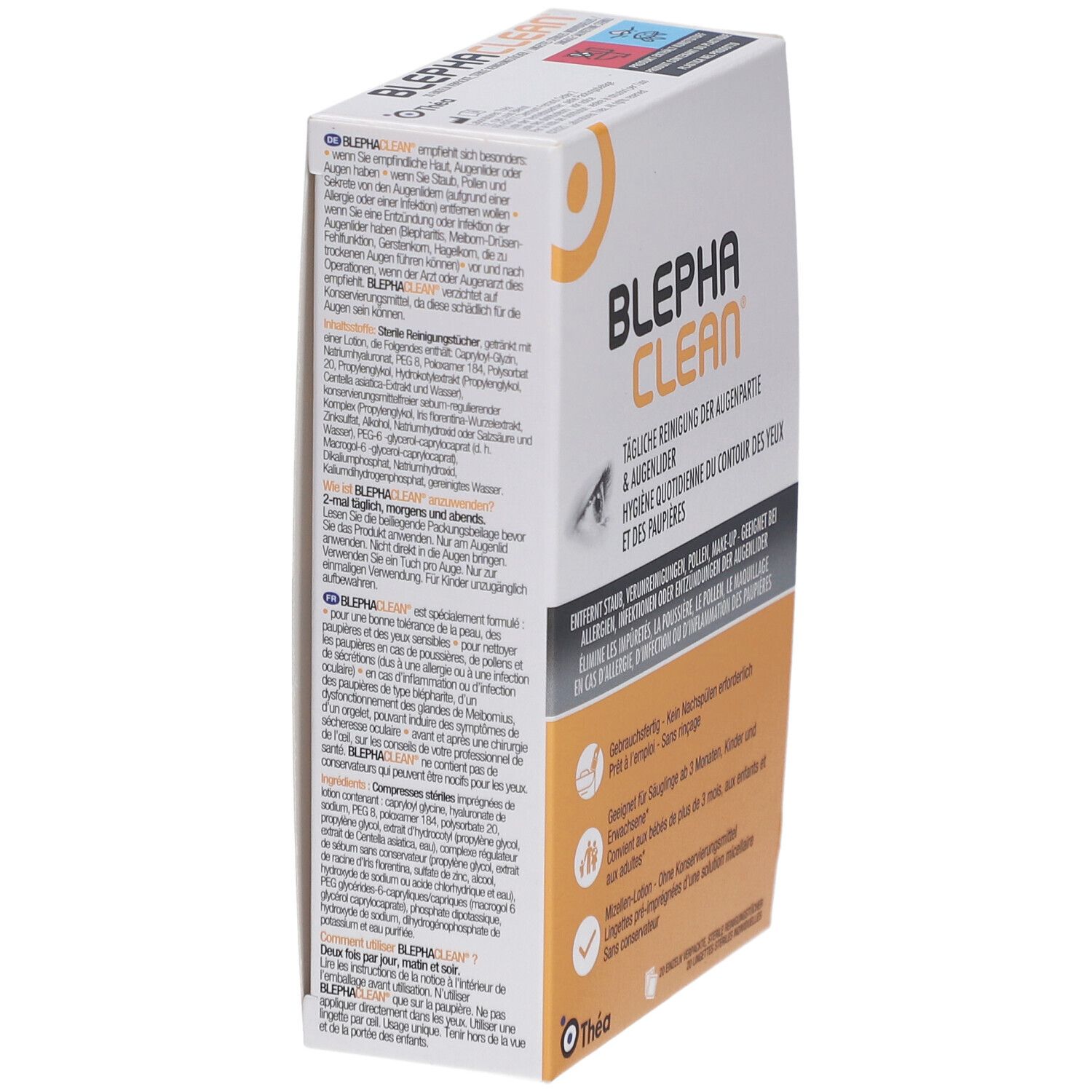 BLEPHACLEAN Sterile Tücher Individuell