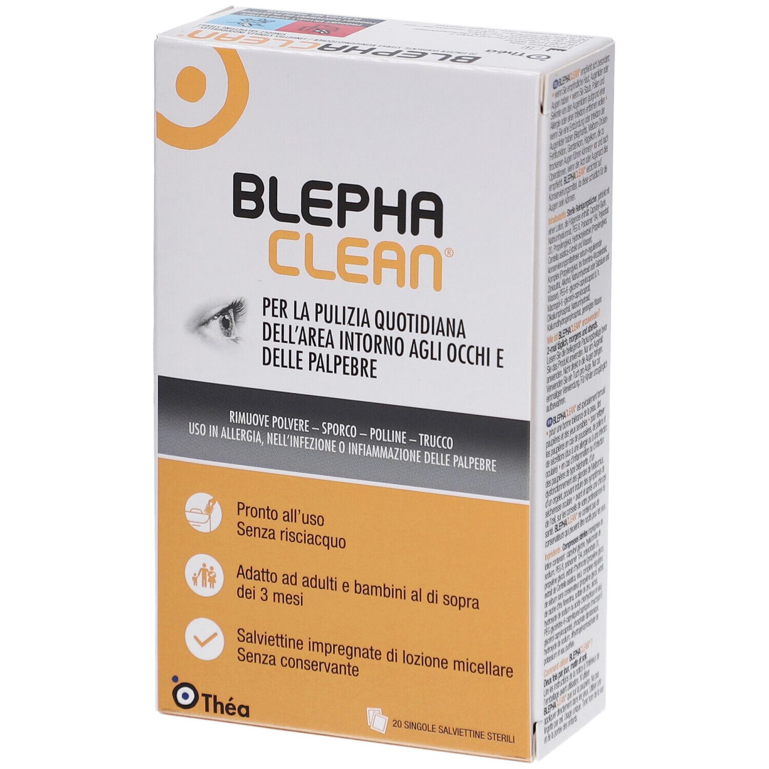BLEPHACLEAN Sterile Tücher Individuell