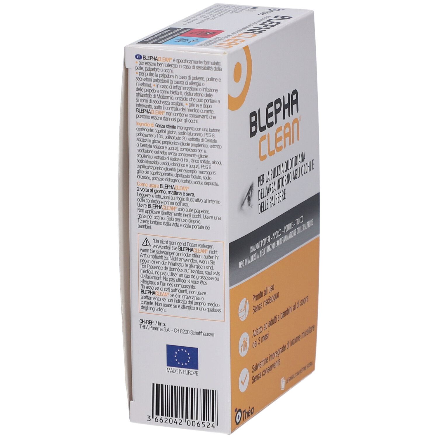 BLEPHACLEAN Sterile Tücher Individuell