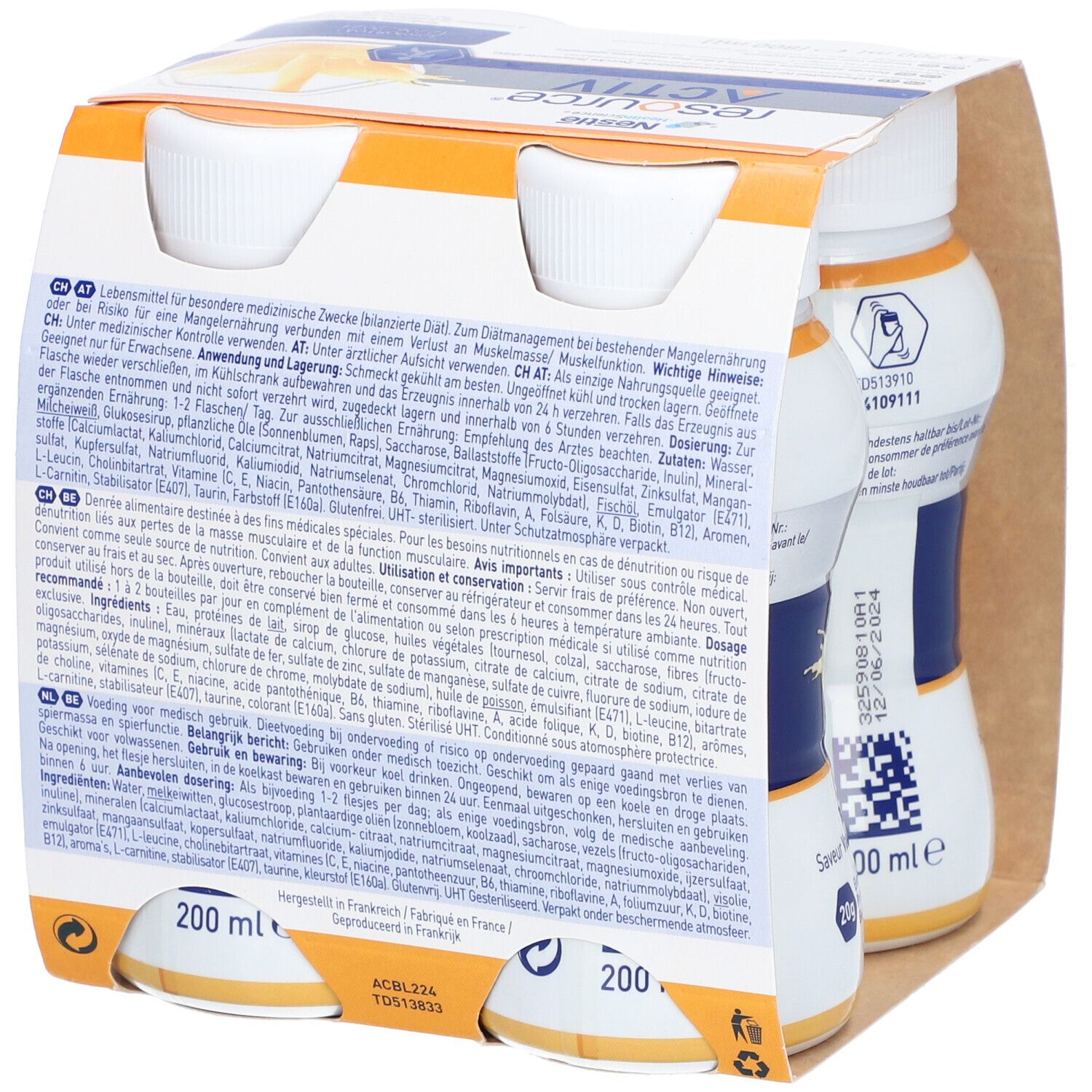 NESTLE RESOURCE® Activ Tropische Vanille