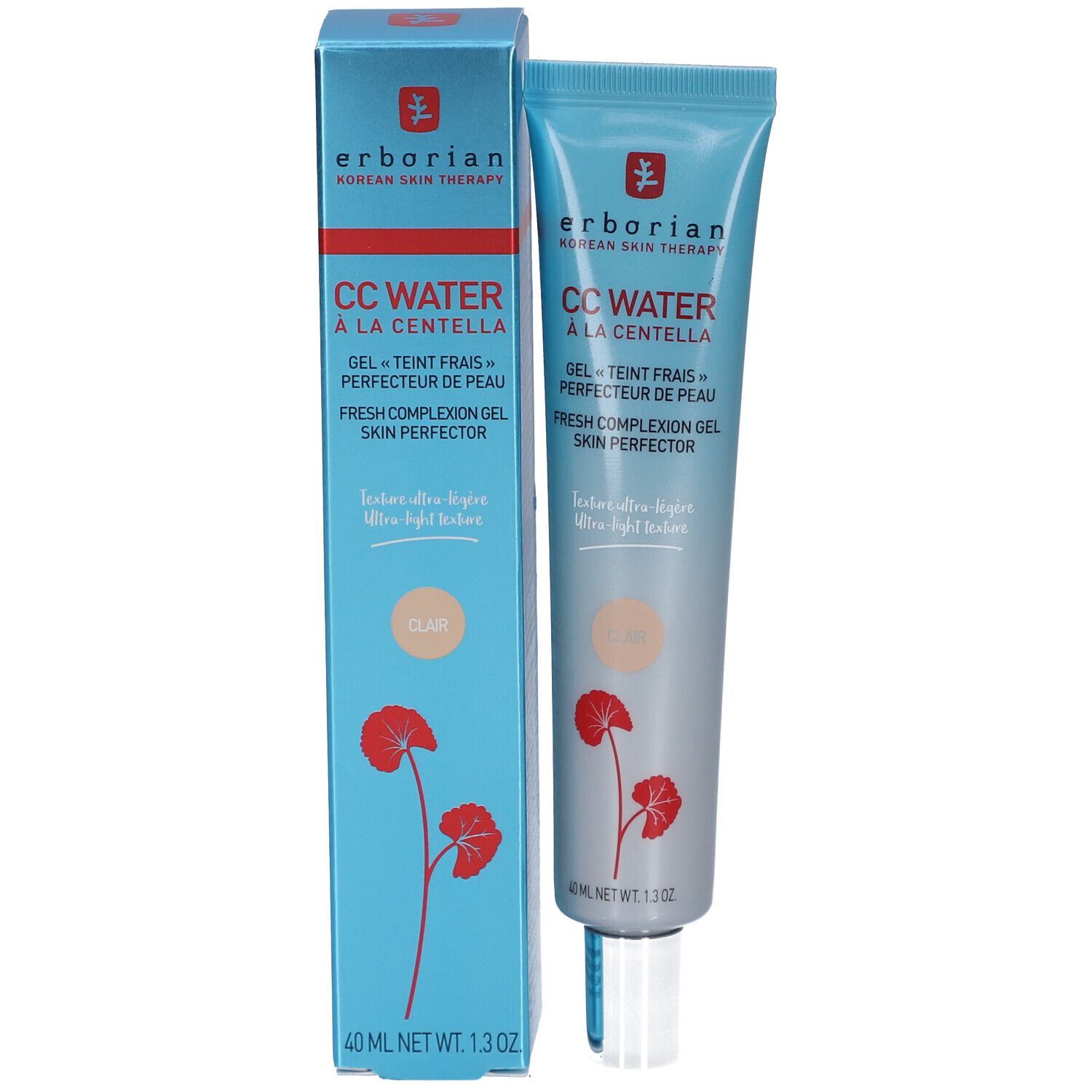 Erborian® CC Water à la Centella Gel "Teint Frais" Perfecteur de peau - Clair