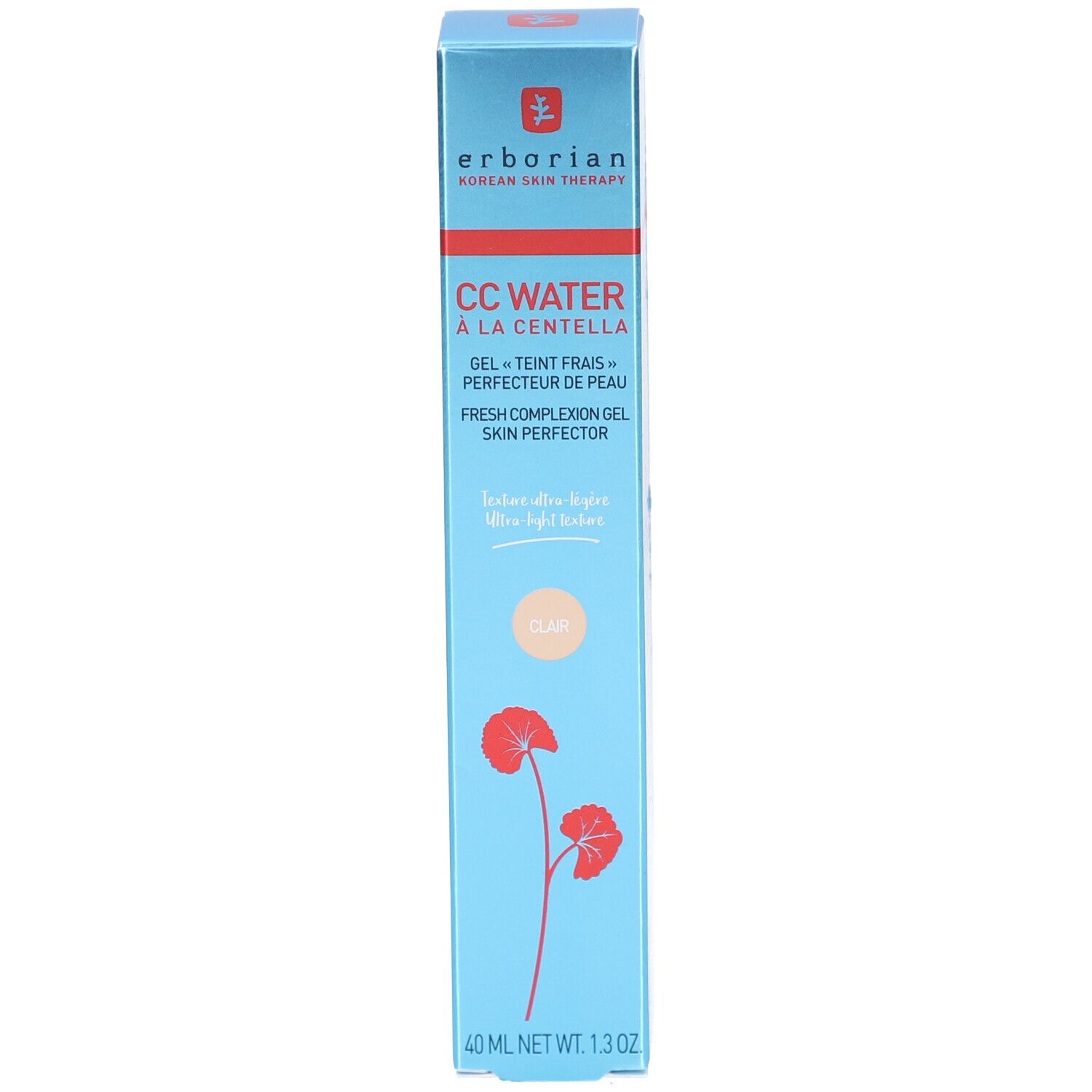 Erborian® CC Water à la Centella Gel "Teint Frais" Perfecteur de peau - Clair