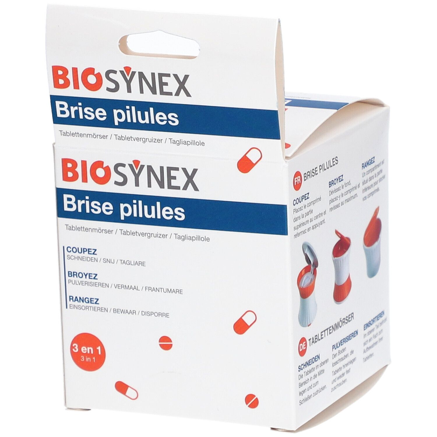 MAGNIEN® Pillenbrecher 3 in 1