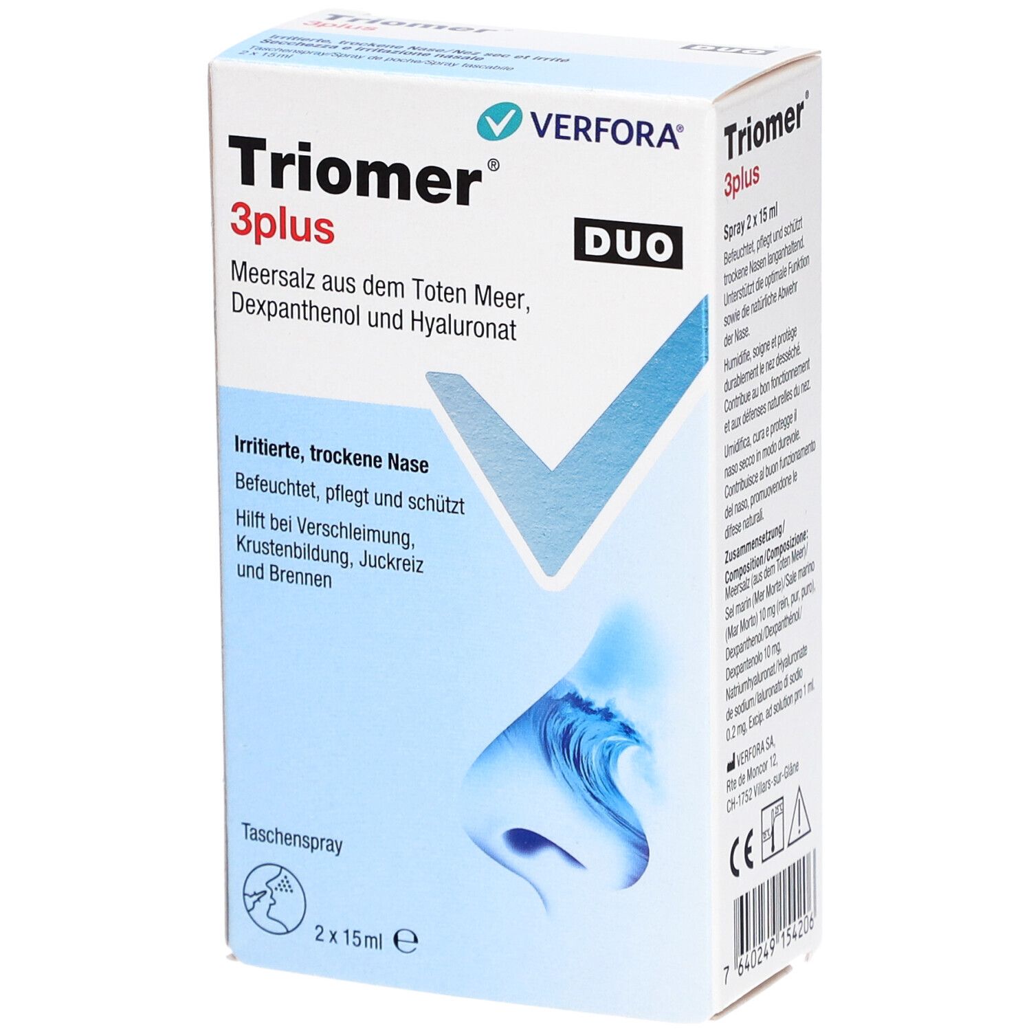 TRIOMER 3plus Nasenspray Duo