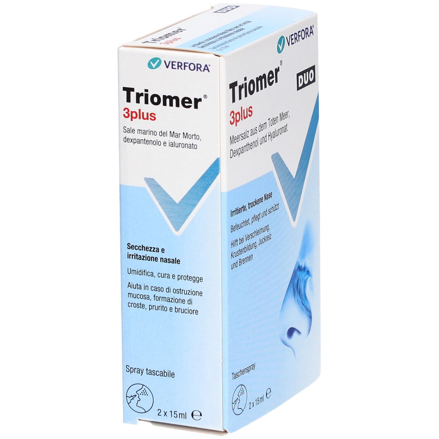 TRIOMER 3plus Nasenspray Duo