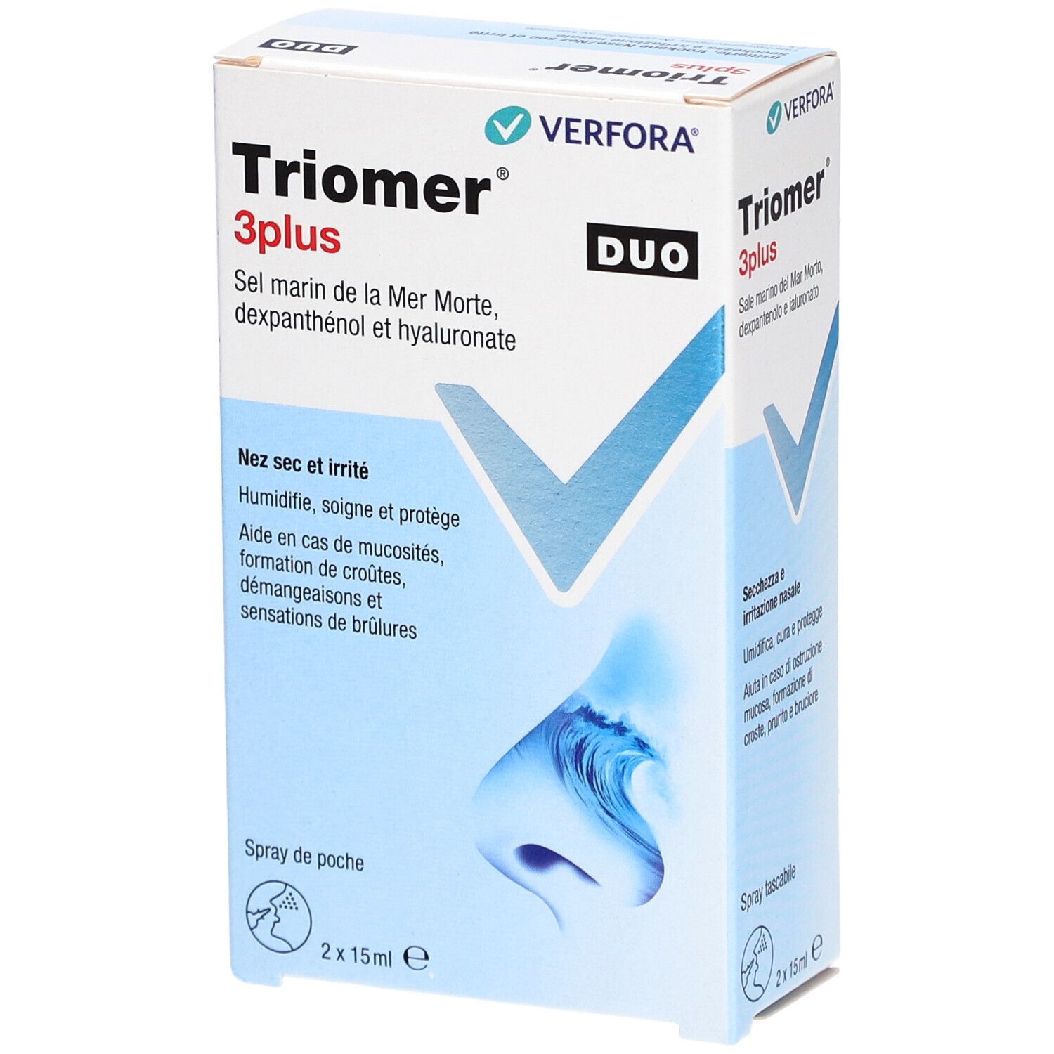 TRIOMER 3plus Nasenspray Duo