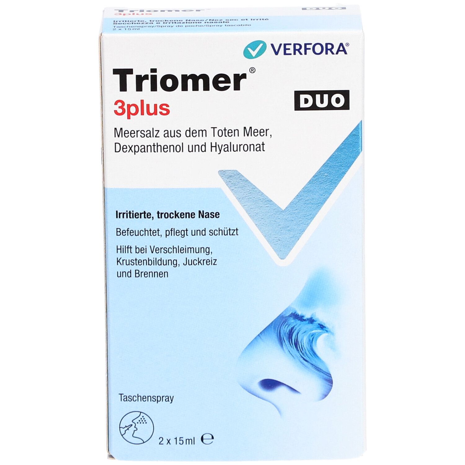 TRIOMER 3plus Nasenspray Duo