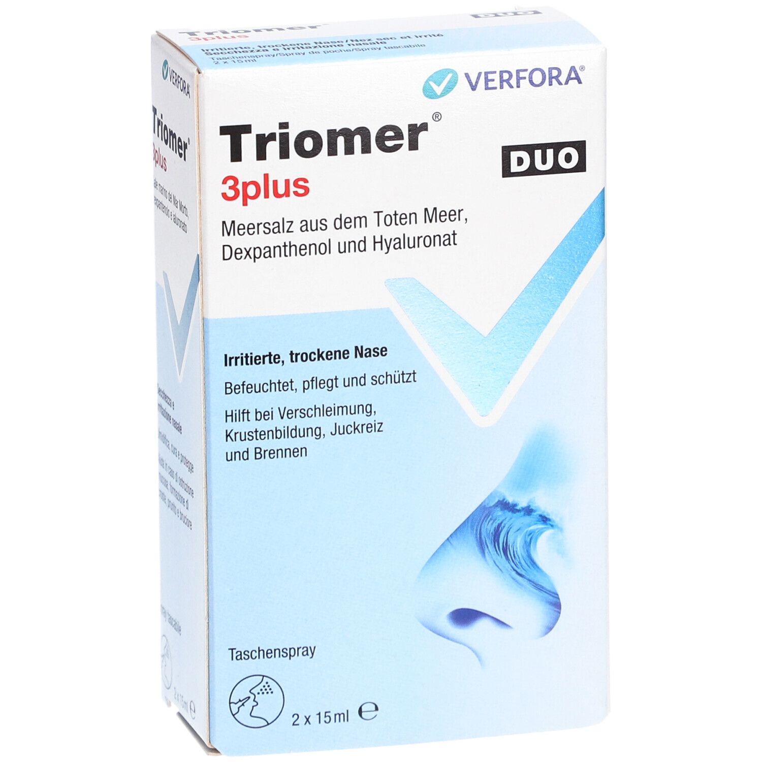 TRIOMER 3plus Nasenspray Duo
