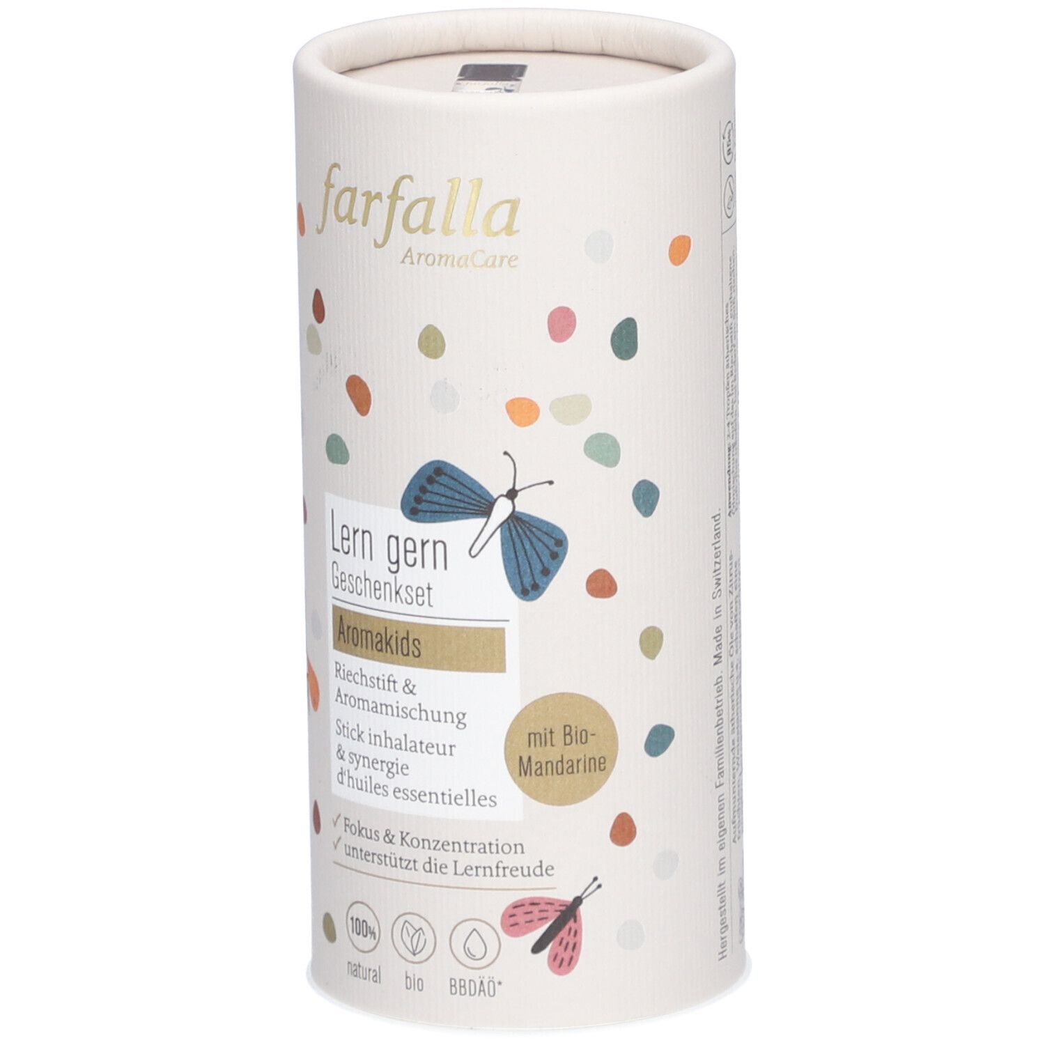 farfalla Aromakids Stick inhalateur & synergie d'huiles essentielles Envie d'apprendre