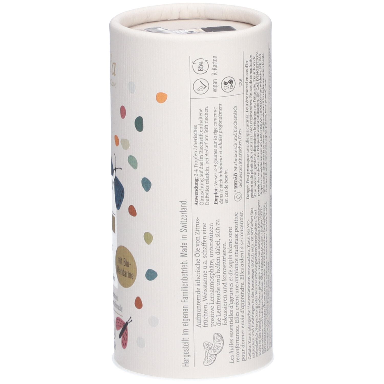 farfalla Aromakids Stick inhalateur & synergie d'huiles essentielles Envie d'apprendre