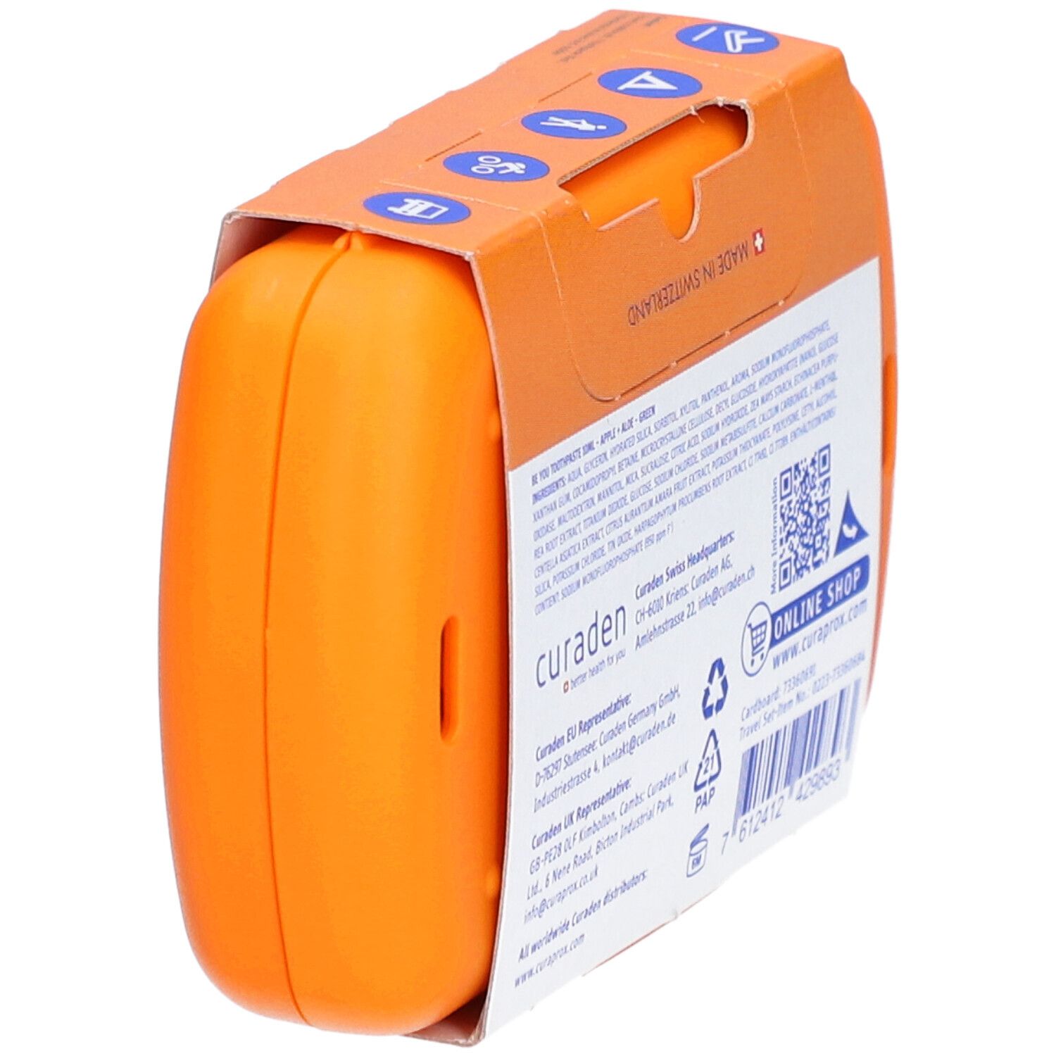 CURAPROX Travel Set orange