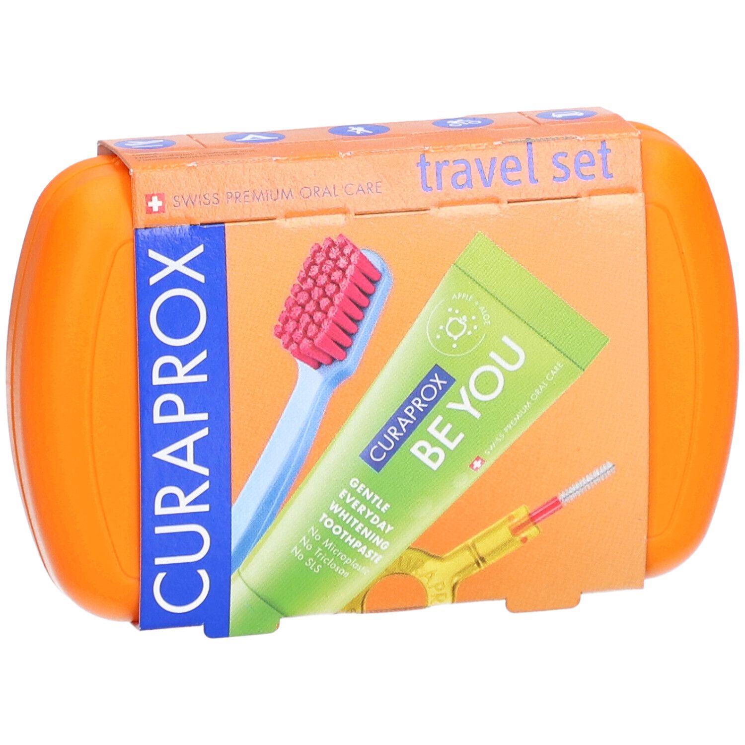 CURAPROX Travel Set orange