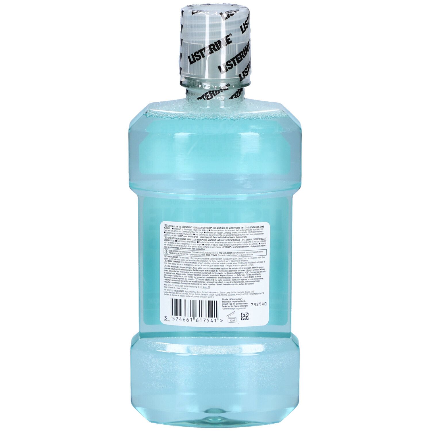 Listerine® Menthe fraîche douce - Bain de bouche
