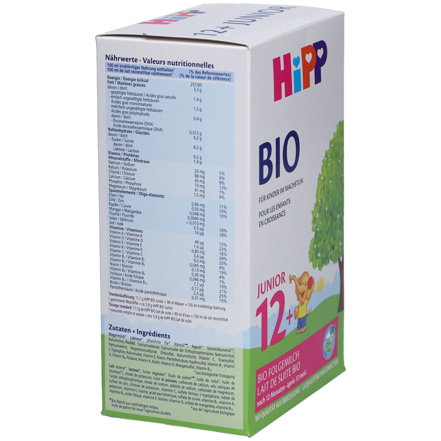 HIPP Bio Lait de suite bio Junior - Après 12 mois