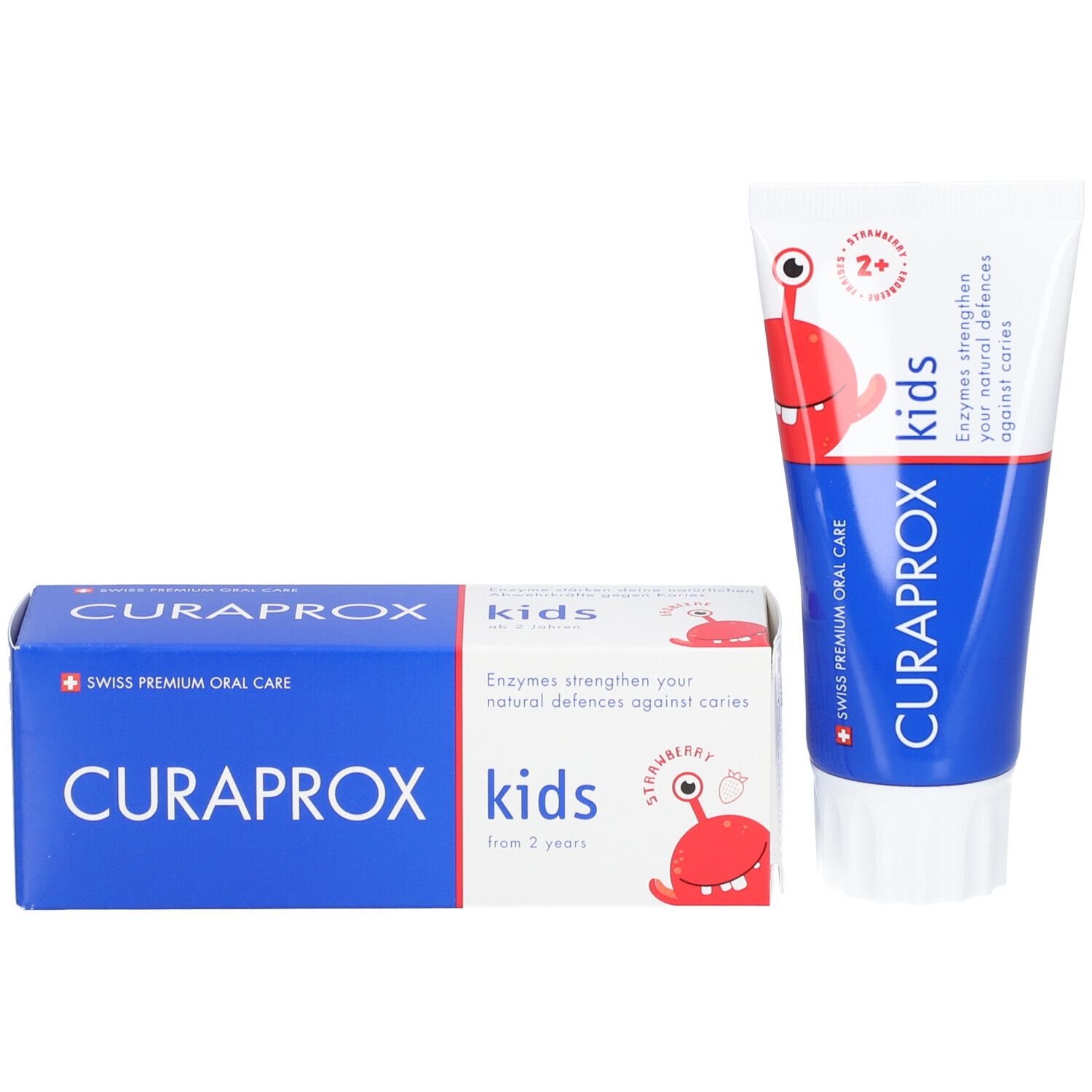 CURAPROX Kids Dentifrice à la fraise dès 2 ans