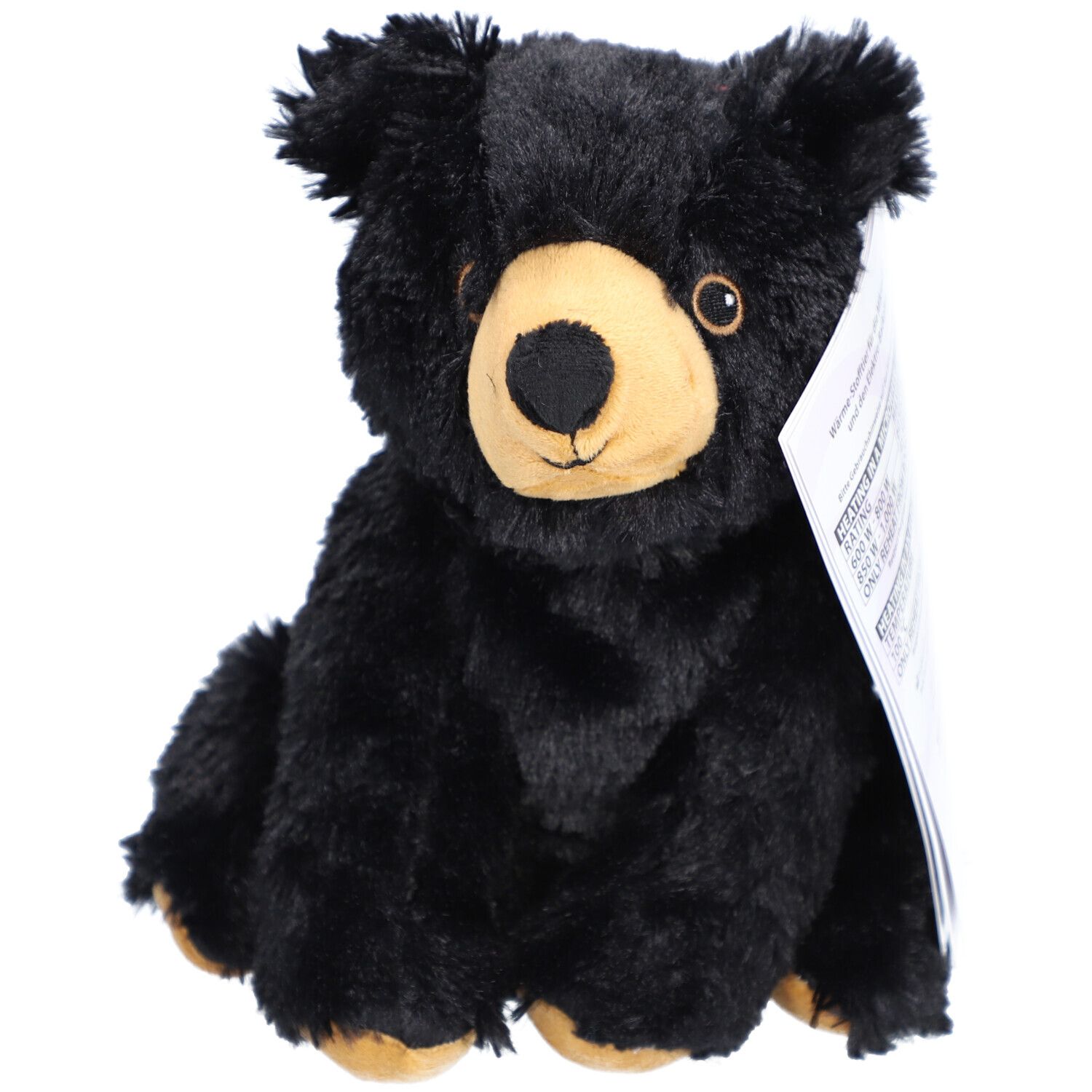 WARMIES® Wärmendes Plüschtier Bär schwarz