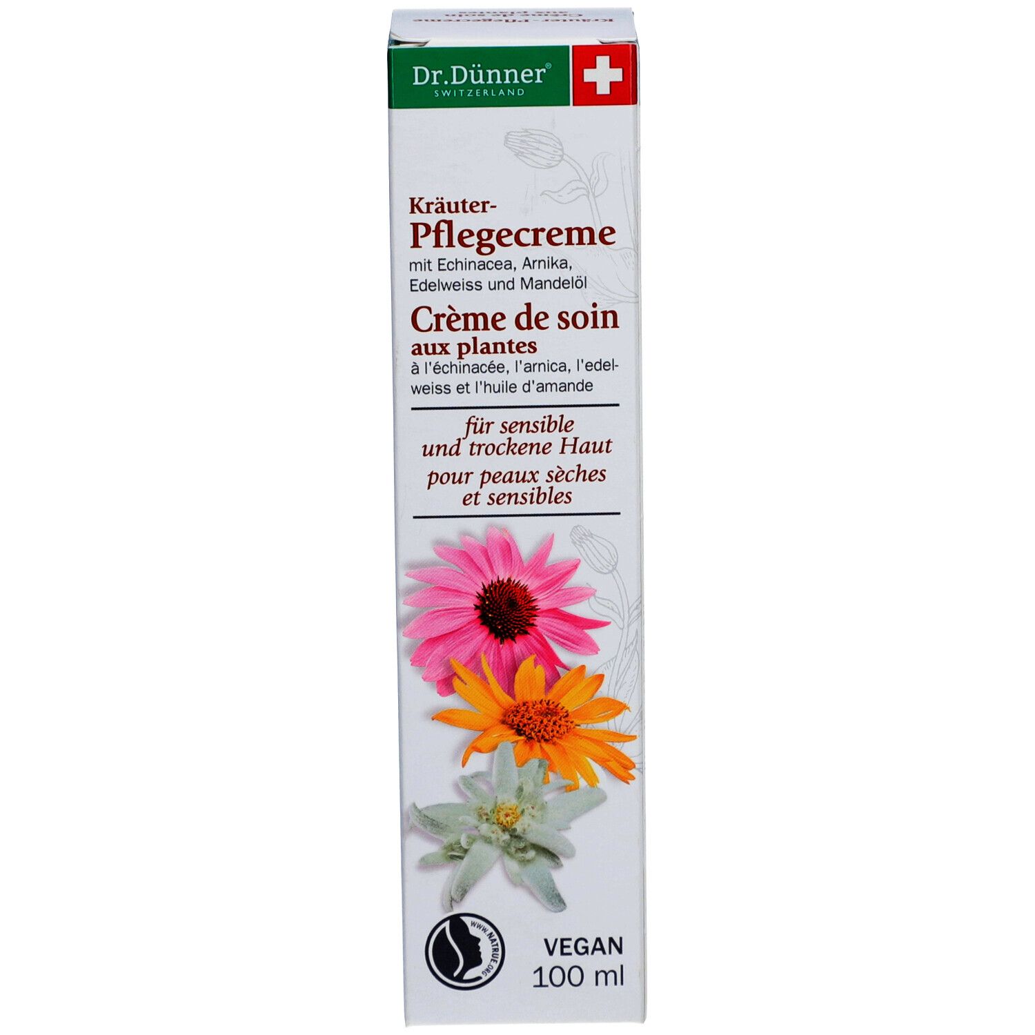 Dr. Dünner Kräuter-Pflegecreme - Kräuter-Pflegecreme für trockene Haut